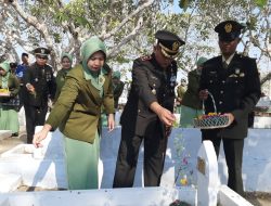 Hut TNI ke-78, Dandim 0826/Pamekasan Gelar Ziarah Nasional di TMP