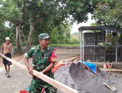 Dapat Apresiasi Serma Dedy Suprapto Bantu Perbaikan Musholla di Nyalabu Laok