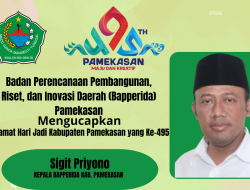 Keluarga Besar Dinas Bapperida Mengucapkan Selamat Hari Jadi Kabupaten Pamekasan