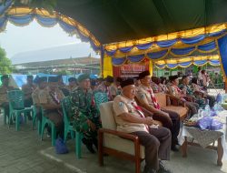 Babinsa Koramil 0826-06/Pademawu Dampingi Danramil Hadiri Pembukaan Perkemahan