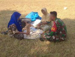 Babinsa Koramil 0826-06/Pademawu Ajak Warga Jaga Keamanan dan Ketertiban Lingkungan.