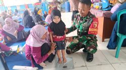 Babinsa Koramil 0826-06/Pademawu Laksanakan Pendampingan Posyandu ILP