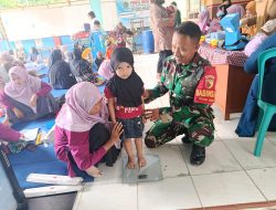 Babinsa Koramil 0826-06/Pademawu Laksanakan Pendampingan Posyandu ILP
