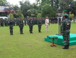 Tanamkan Semangat Nasionalisme Kodim 0826/Pamekasan Gelar Upacara