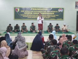 Kasdim 0826/Pamekasan Bersama Seluruh Anggota KodimIkuti Peringatan Isra’ Mi’raj Nabi Muhammad SAW 1447 H