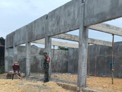 Babinsa Koramil 0826-06/Pademawu Pantau Pembangunan KDKMP