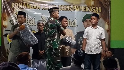 Perkuat Sinergi dan Keterbukaan Informasi, Dandim 0826/Pamekasan Buka Puasa Bersama Wartawan