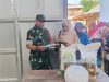 Babinsa Koramil 0826-10/Waru,Saluran Bantuan Pangan Dari Bulog Kepada Masyarakat