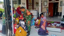 Babinsa Koramil Waru Laksanakan Pendampingan Posyandu Untuk Balita, ibu Hamil dan Lansia