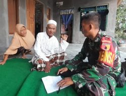Pererat Silaturahmi Bersama Warga, Pak Babin Turun Gunung di Pamekasan