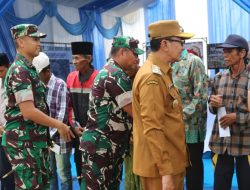 Dandim 0826/Pamekasan Dampingi Danrem 084/Bhaskara Jaya Kunjungan ke Lokasi Rencana Pembangunan YTP dan BTP