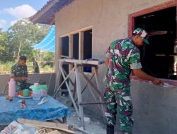 Pak Babin Bantu Warga Bangun Rumah di Pamekasan