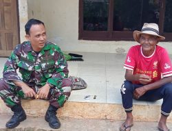 Babinsa Pasean Pererat Silaturahmi Lewat Komsos di Desa Bindang