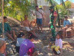 Babinsa Dorong Warga Tingkatkan Hasil Pertanian di Pamekasan