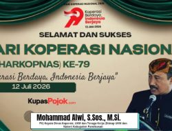 Keluarga Besar Diskop UMKM dan Naker Pamekasan Mengucapkan Selamat Hari Koperasi Nasional
