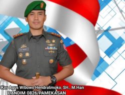 Dandim 0826/Pamekasan Serukan Gerakan Pengibaran Bendera Merah Putih Jelang HUT Ke-81 RI