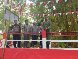 Dandim 0826/ Pamekasan Launching Jembatan Garuda dan Air Bersih