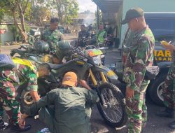 Ganti Oli Rutin, Kodim 0826/ Pamekasan Jaga Kendaraan Tetap Prima