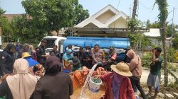 Didampingi Babinsa dan Bhabinkamtibmas, PIJP Salurkan Air Bersih ke Larangan Tokol