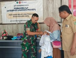Cegah Stunting Sejak Dini, Babinsa Dampingi Posyandu Nyalabu Daya