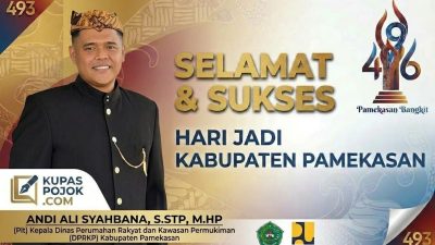 Dinas DPRKP Pamekasan Mengucapkan Selamat dan Sukses Hari Jadi Pamekasan ke-493